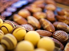 Verschiedene Pralinen