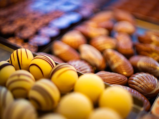 Pralinenmuscheln